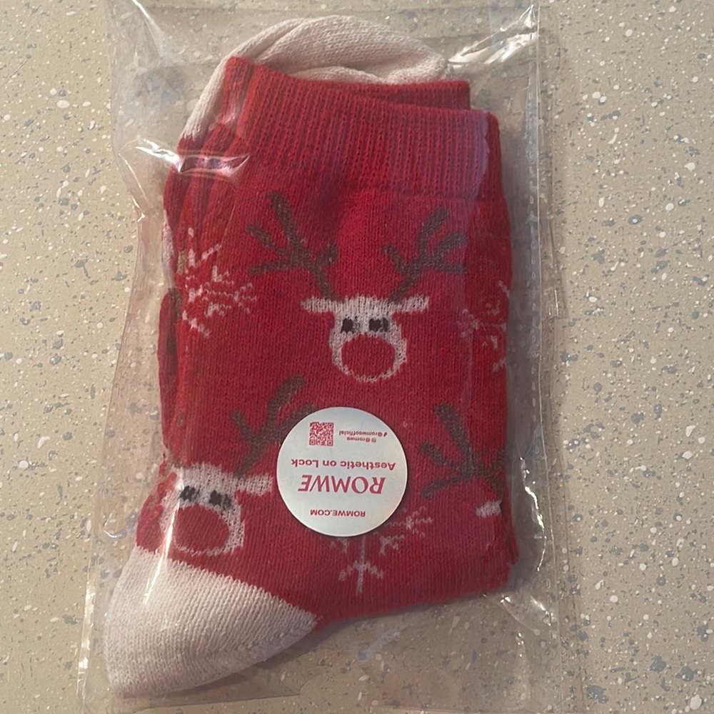 ROMWE Christmas Socks
